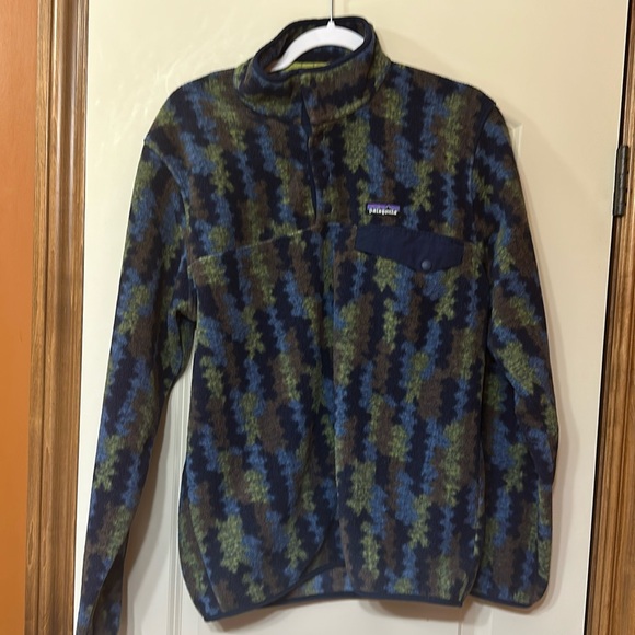 Patagonia men’s lightweight snap T Synchilla pullover - Picture 1 of 4